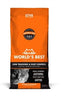Worlds Best Cat Litter Low Tracking Unscented 15 Lbs (3 Bags)