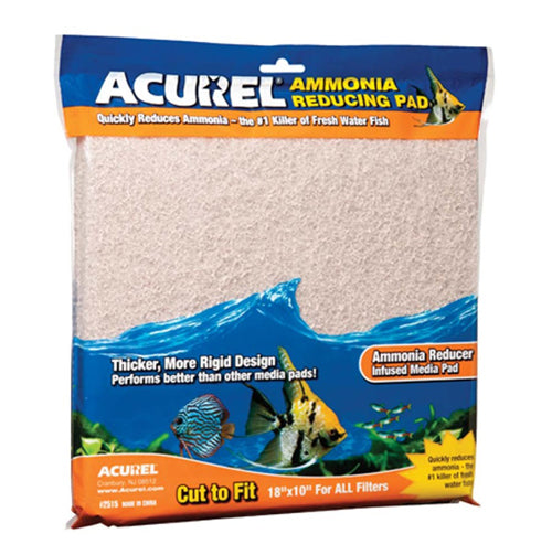 Acurel Cut to Fit Ammonia Reducing Filter Media Pad Beige 18 in x 10 in