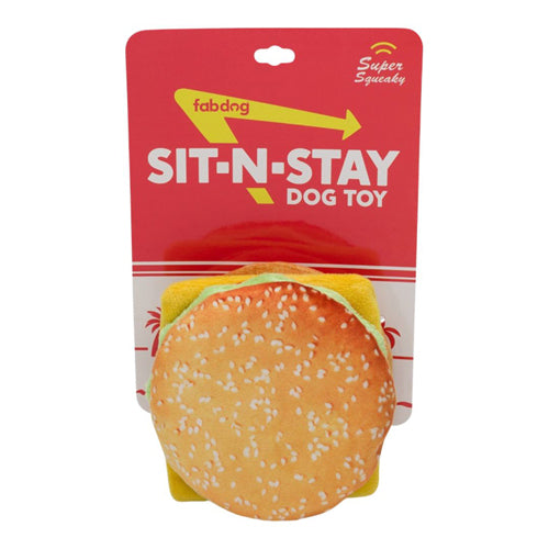 Fabdog Sit N Stay Cheeseburger