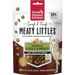 Honest Kitchen Dog Surf and Turf Meaty Lils Chicken 4oz.