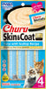 Inaba Cat Churu Puree Skin&Coat Tuna Scallop 2Oz-6Ct