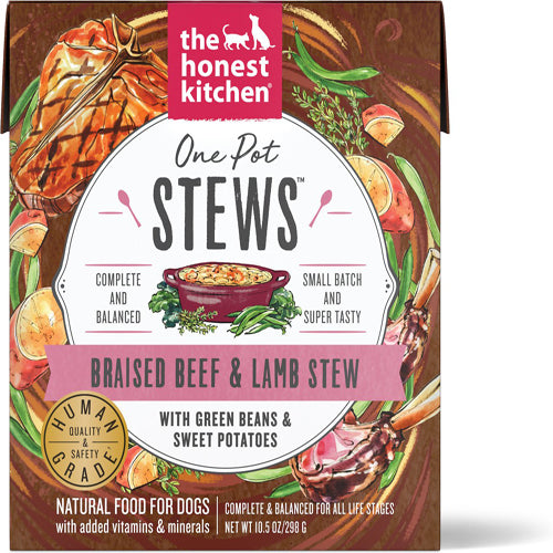The Honest Kitchen Dog One Pot Stew Beef and Lamb 10.5 Oz