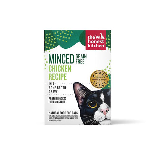 Honest Kitchen Cat Minced Chicken 5.5Oz