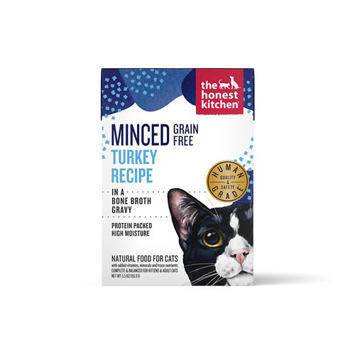 Honest Kitchen Cat Minced Turkey5.5Oz