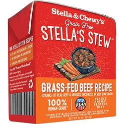 Stella and Chewys Dog Stew Grass Fed Beef 11Oz (Case Of 12)