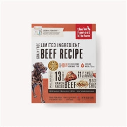 The Honest Kitchen Grain Free Hope Lid Beef Chickpeak 10 Lbs.