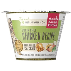 The Honest Kitchen Dog Grain Free Chicken 1.75 Oz. Cup (Case Of 12)