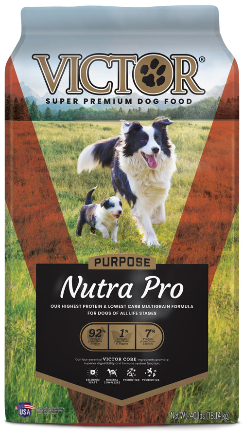 Victor Super Premium Dog Food Nutra Pro 40 lb