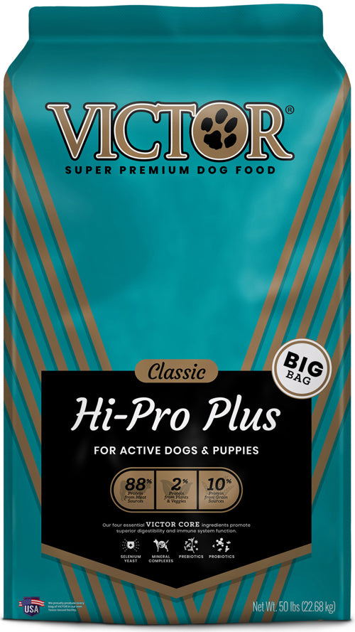 Victor Super Premium Dog Food Hi-Pro Plus 50 lb