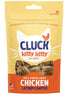 Cluck Kitty Kitty 100% Freeze-Dried Chicken Treat with Catnip Coating 0.75oz.