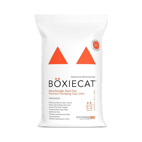 Boxiecat Clay Extra Strength Litter 40Lb