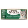 Grandma Mae's Country Naturals Pate Dinner Canned Cat Food Ocean Fish  Chicken, 2.8 oz