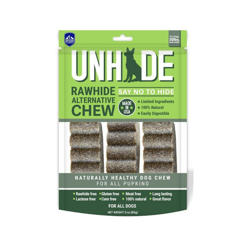 Himalayn Dog Grain Free Chew Unhide Rawhide Free 3Oz 3Pk