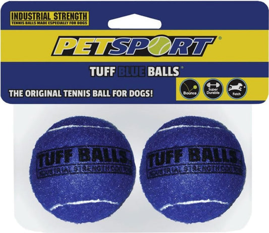 Petsport Tuff Ball Dog Toy Blue