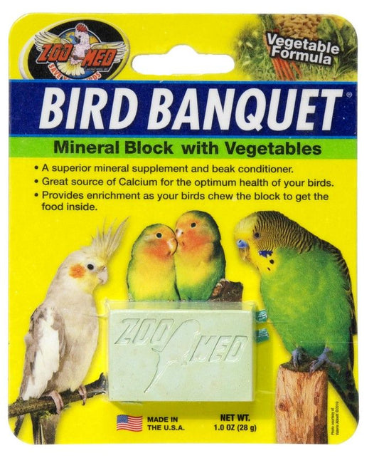 Zoo Med Bird Banquet Vegetable Block