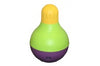 Starmark BobALot Treat Dispensing Dog Toy Purple-Green-Yellow; 1ea-LG