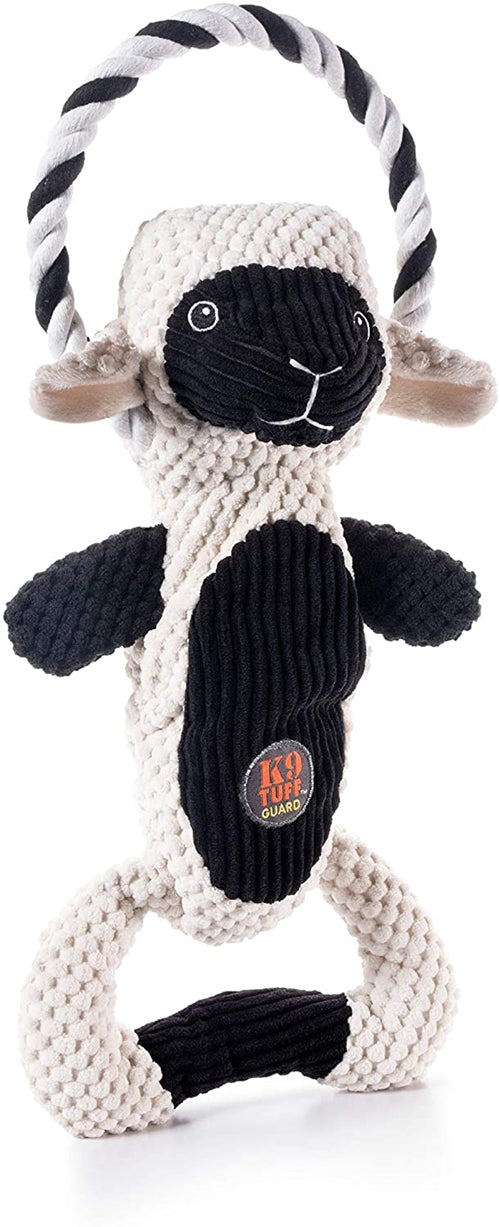 Charming Pet Products Scrunch Bunch Lamb Dog Toy