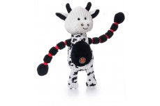 Charming Pet Products Thunda Tugga Dog Toy Cow White; Black One Size 5 in x 13 in x 15 in