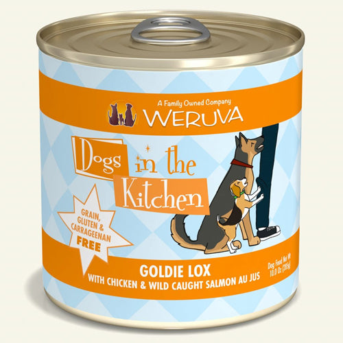 Dogs In The Kitchen Goldie Lox with Chicken and Wild-Caught Salmon Au Jus 10oz. (Case Of 12)