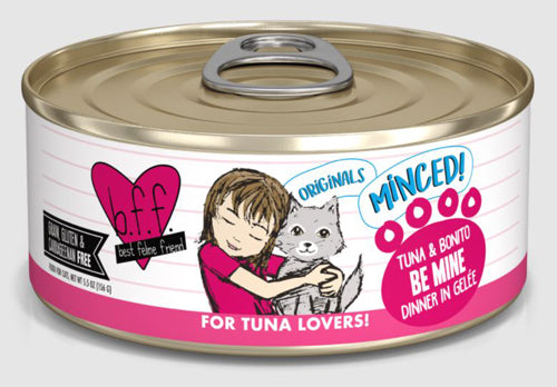 BFF Cat Tuna and Bonito Be Mine Dinner in Gele 5.5oz. (Case Of 24)