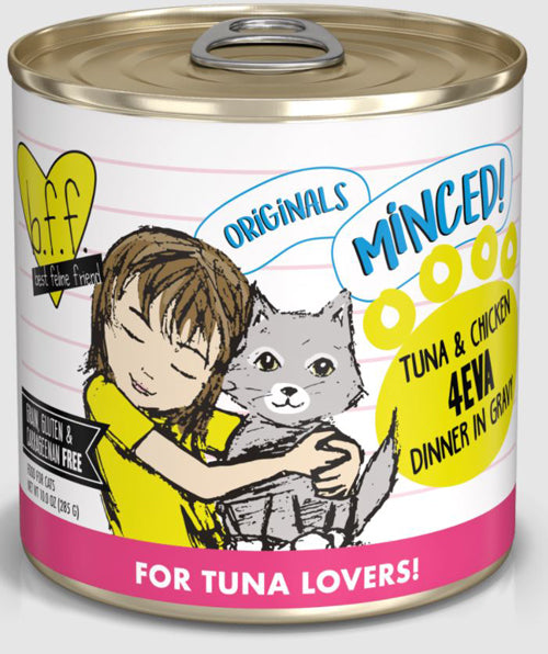 BFF Cat Tuna and Chicken 4Eva Dinner in Gravy 10oz. (Case Of 12)