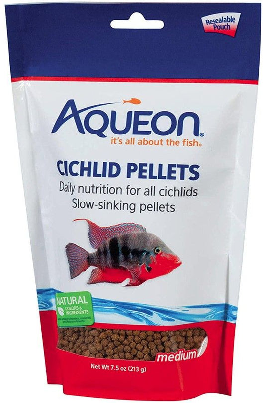 Aqueon Medium Cichlid Food Pellets