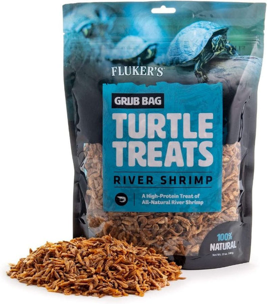 Flukers Grub Bag Turtle Treat - River Shrimp