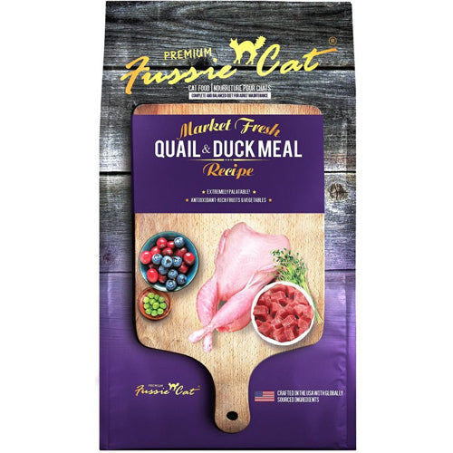 Fussie Cat 2Lb Quail Duck Meal