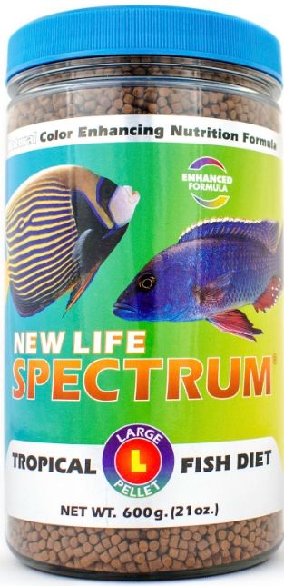 New Life Spectrum Tropical Fish Food Large Sinking Pellets