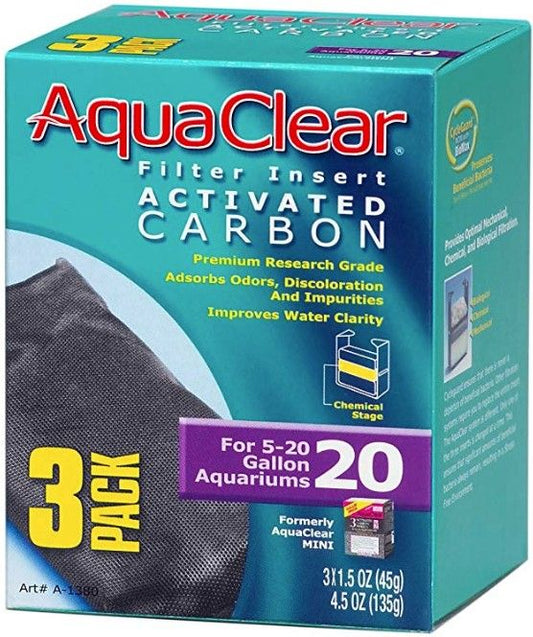 Aquaclear Activated Carbon Filter Inserts