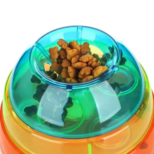 Dogs Leak Food Toy Ball Does Not Fall Down Feeder - Super-Petmart