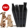 Dog Cat Hair Trimmer Paw Nail Grinder Pets Clippers Foot Nail Cutter Low Noise Dog Pet Grooming Machine USB Pet Supplies