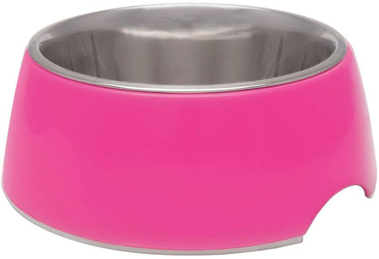 Loving Pets Hot Pink Retro Bowl 