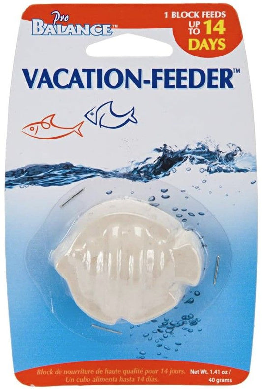 Penn Plax Pro Balance Fish Shape 14 Day Vacation Feeder