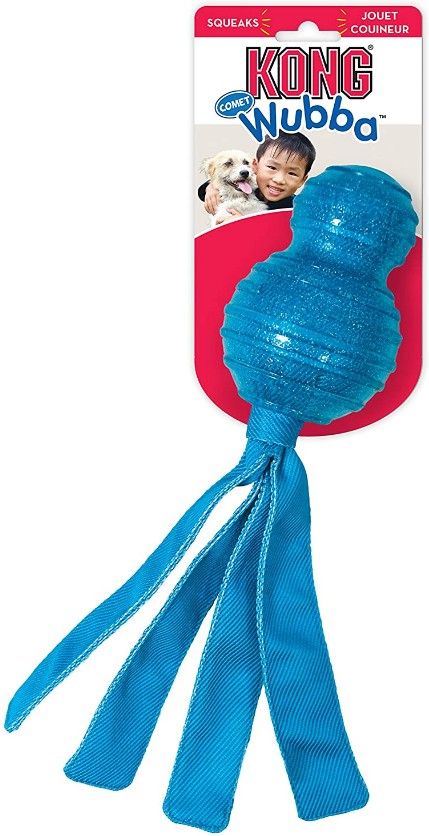 KONG Wubba Comet Dog Toy - Assorted Colors