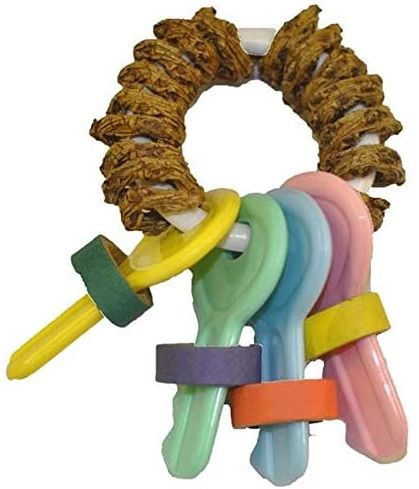 AE Cage Company Happy Beaks Beem Keys Bird Toy