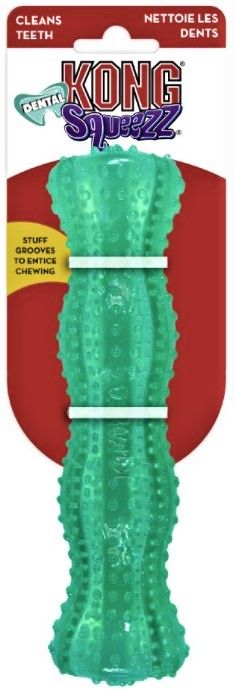 KONG Squeezz Dental Stick Dog Toy Medium