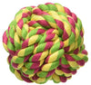 Mammoth Cottonblend Monkey Fist Ball Flossy Dog Toy 2.5 INCH Mini