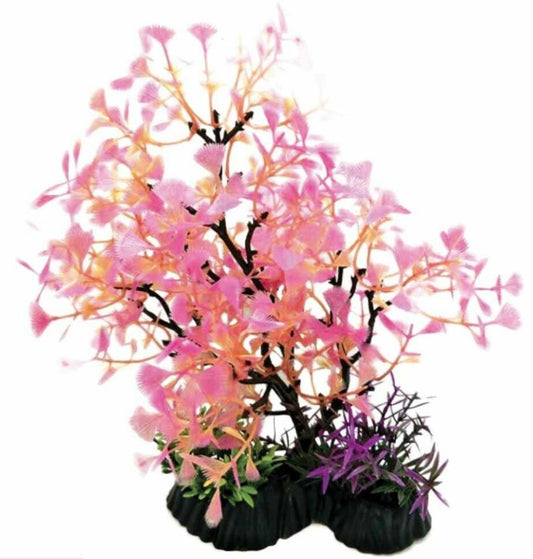 Penn Plax Bonsai Plant 11-12 Inch Pink