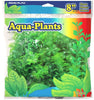 Penn Plax Plastic Plant Pack 8 Inch Green