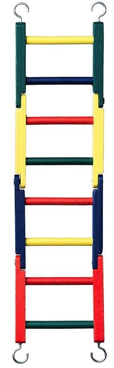 Prevue Carpenter Creations Hardwood Bendable 15 Inch Bird Ladder