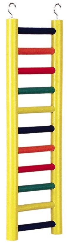 Prevue Carpenter Creations Hardwood Bird Ladder Assorted Colors