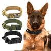 Durable Tactical Dog Collar Leash Adjustable Handle Training Nylon Pet Military Collar German Shepard Medium Large Dogs - Super-Petmart