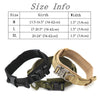 Durable Tactical Dog Collar Leash Adjustable Handle Training Nylon Pet Military Collar German Shepard Medium Large Dogs - Super-Petmart