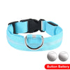 USB Charging Led Dog Collar Flashing Glowing Light Dog Collars Nylon Adjustable Small Pet Luminous Safety Collar For Dogs Cats - Super-Petmart