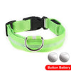 USB Charging Led Dog Collar Flashing Glowing Light Dog Collars Nylon Adjustable Small Pet Luminous Safety Collar For Dogs Cats - Super-Petmart