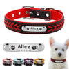 Personalized Dog Collar Customized Dog Collars Padded Pet Collar Name ID Collars for Small Medium Large Dogs Cats - Super-Petmart