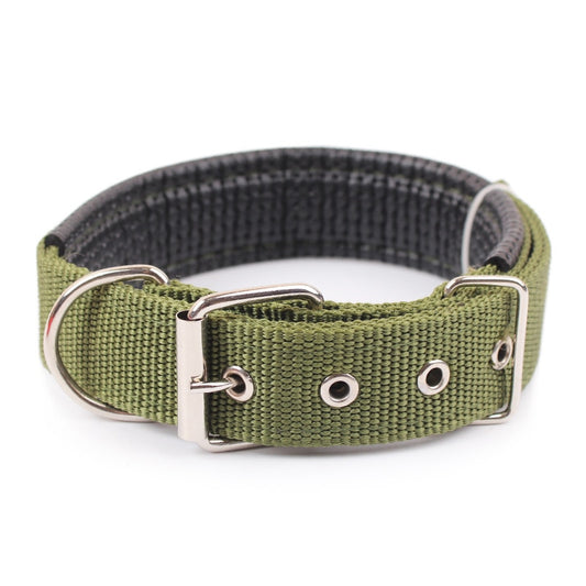 Solid Dog Collars  Nylon Dog Collar For Small Medium Large Dogs Teddy Keji Pitbull Bulldog Beagle - Super-Petmart