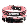 Personalized Dog Collar Customized Dog Collars Padded Pet Collar Name ID Collars for Small Medium Large Dogs Cats - Super-Petmart