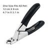 Professional Pet Nail Clipper with Safety Guard Stainless Steel Scissors Cat Dog for Claw Care Grooming Supplies Size Fits All